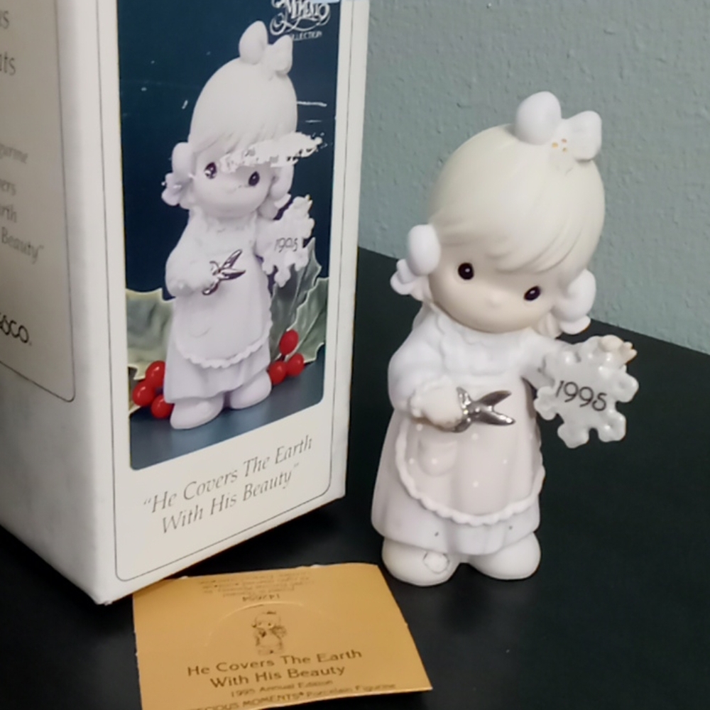 LAST CALL Precious Moments 1995 porcelain figurine 142654